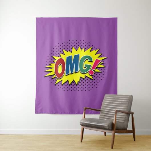 OMG! WANDKLEED (In situ)