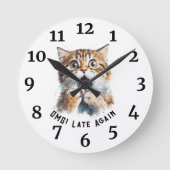 OMG! Weer laat Cat Ronde Klok (Voorkant)