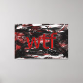 OMG! wtf Canvas Afdruk (Voorkant)
