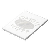 OMG WTF Gopher Notitieblok (Gedraaid)