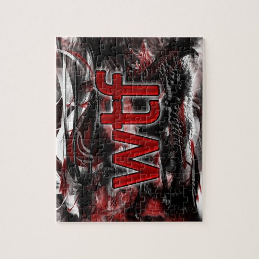 OMG! wtf Legpuzzel (Verticaal)