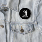 Omg Wtf  Ronde Button 5,7 Cm (In situ)