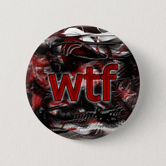 OMG! wtf Ronde Button 5,7 Cm (Voorkant)