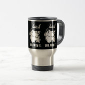 Omgaan met het - Cool Cat Reisbeker (Voorkant rechts)