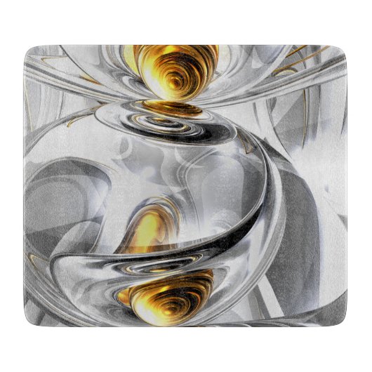 Omgekeerd Abstract Snijplank (Voorkant)