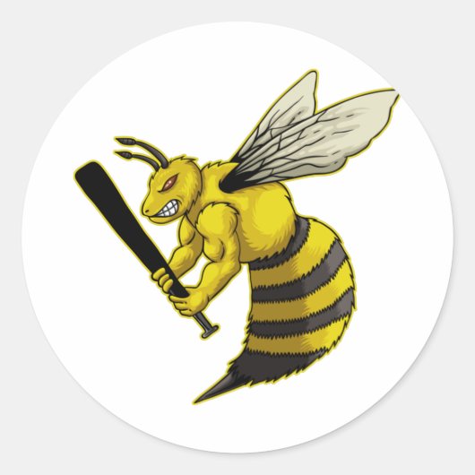 Omgekeerd beeld ronde sticker (Voorkant)