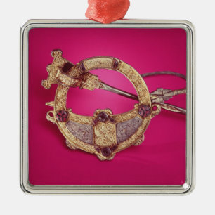 Omgekeerd van de Tara Brooch Metalen Ornament