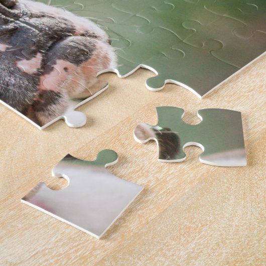 Omgekeerde Brindle Boxer Boxer Dog Puzzels (Zijkant)