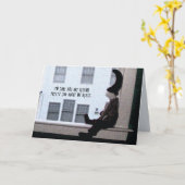 Omgekeerde Condoleance Kaart 3 (Gele Bloem)