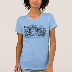 Omgekeerde Cowgirl: Zadel POV T-shirt
