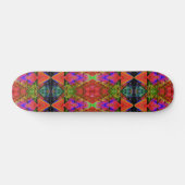 Omgekeerde driehoek prisma quilt 2 skateboard (Horizontaal)