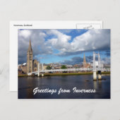 omgekeerde groeten briefkaart (Voorkant / Achterkant)