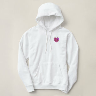 Omgekeerde hartslag hoodie