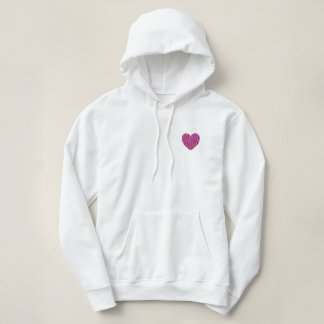 Omgekeerde hartslag hoodie