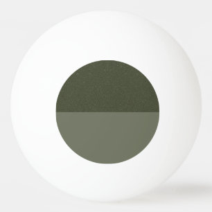 Omgekeerde horizontale mos groene pingpongbal pingpongballen