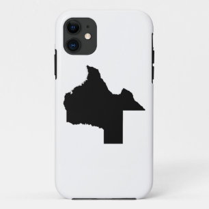 Omgekeerde kaart van Texas iPhone 11 Hoesje