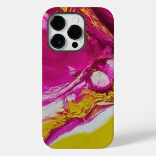 Omgekeerde kleur in een vloeiende kunst Case-Mate iPhone 14 pro hoesje