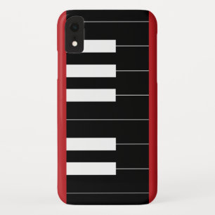 Omgekeerde pianotoetsen iPhone XR hoesje