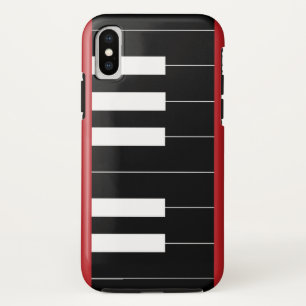 Omgekeerde pianotoetsen iPhone XS hoesje
