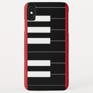 Omgekeerde pianotoetsen iPhone XS max hoesje