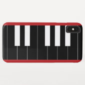 Omgekeerde pianotoetsen Case-Mate iPhone case (Achterkant (horizontaal))
