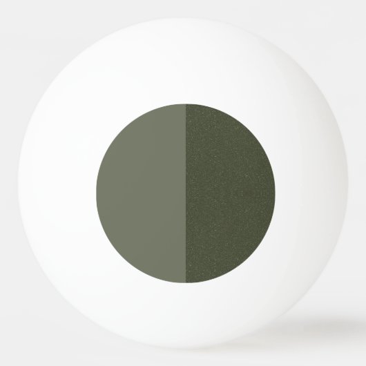 Omgekeerde Split Moss Green Ping Pong Ball - Aange (Voorkant)