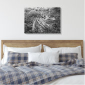 Omgekeerde structuur canvas afdruk (Insitu (Slaapkamer))