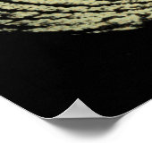 Omgekeerde vingerafdruk poster (Hoek)