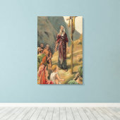  omgepakt Canvas Afdruk (Insitu (Houten vloer))