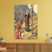  omgepakt Canvas Afdruk (Insitu (Woonkamer))