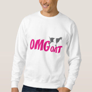 OMGoat LaMancha Geit de Geit Lovers OMG in Roze Trui