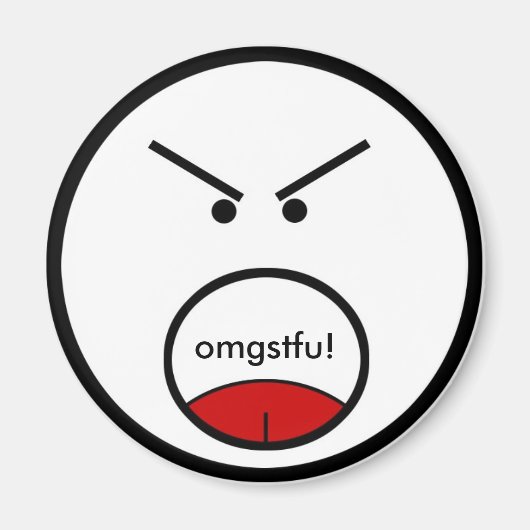 omgstfu ! aimant (Devant)