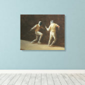 Omheining Canvas Afdruk (Insitu (Houten vloer))