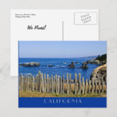 Omheining door het Zee Aankondigingskaart (Voorkant / Achterkant)