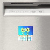 Omheining en bloemen Kindness Matters Magneet (Insitu (Vaatwasser))