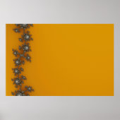 Omheining - Fractaal Poster (Voorkant)