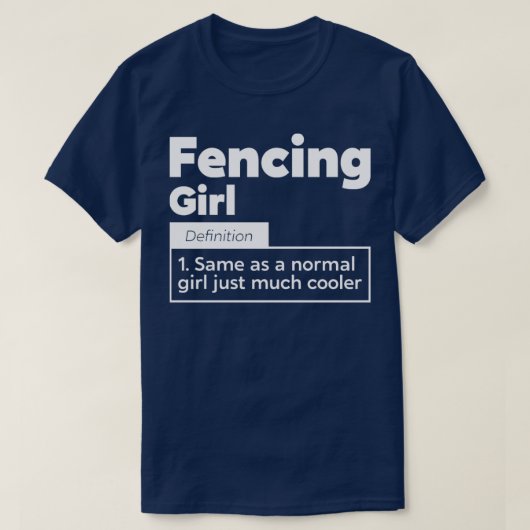 Omheining Girl1 T-shirt (Design voorkant)