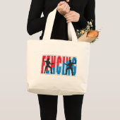 Omheining Grote Tote Bag (Voorkant (product))