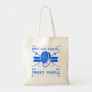 Omheining hek zwaard tegen heining sport tote bag