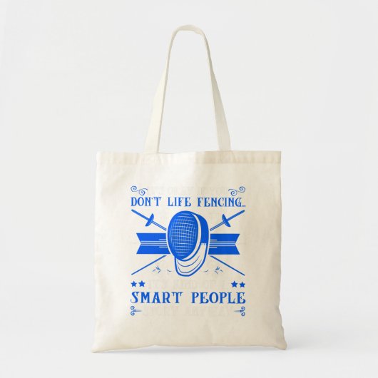 Omheining hek zwaard tegen heining sport tote bag (Voorkant)