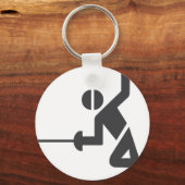 Omheining-logo-sleutelhanger Sleutelhanger (Voorkant)