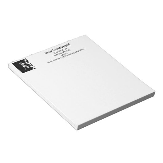 Omheining Notitieblok (Schuin)