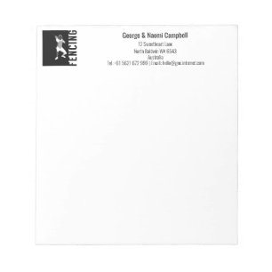 Omheining Notitieblok