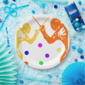 Omheining Papieren Bordje (Feest)