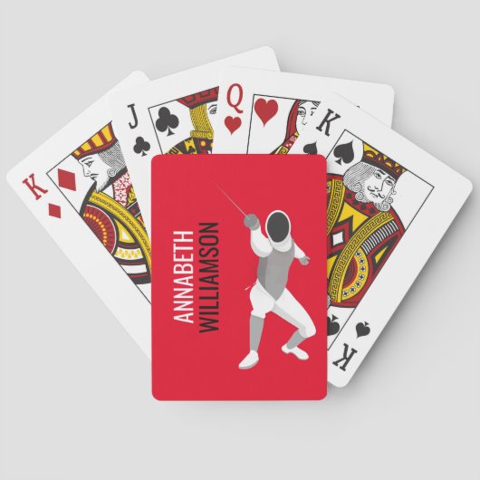 Omheining Pokerkaarten (Achterkant)