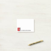 Omheining Post-it® Notes (Op bureau)