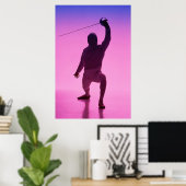 Omheining Poster (Thuiskantoor)