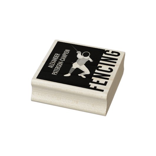 Omheining Rubberstempel (Stempel)