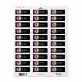 Omheining Silhouette; Spectrum Etiket (Full Sheet)