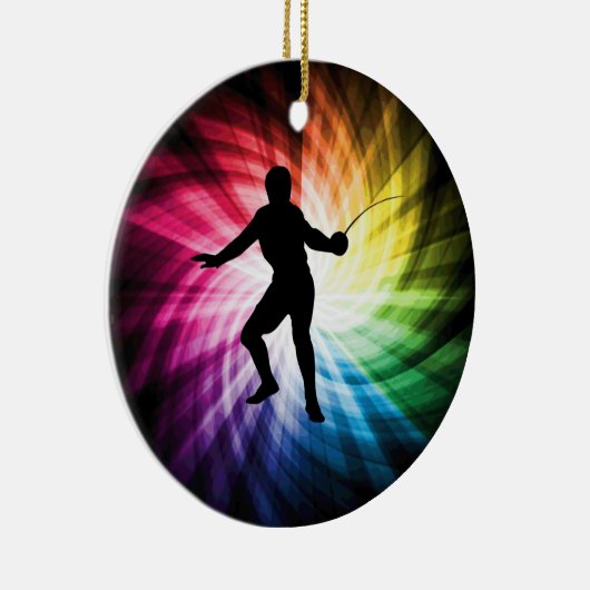 Omheining Silhouette; Spectrum Keramisch Ornament (Rechts)